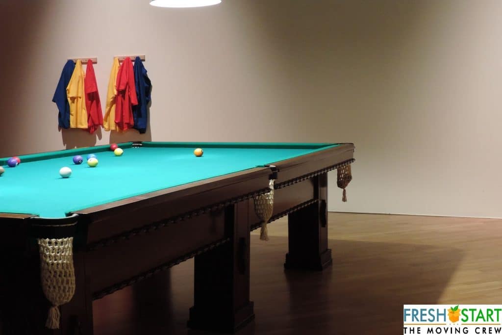 Chicopee MA Pool Table Moving Services