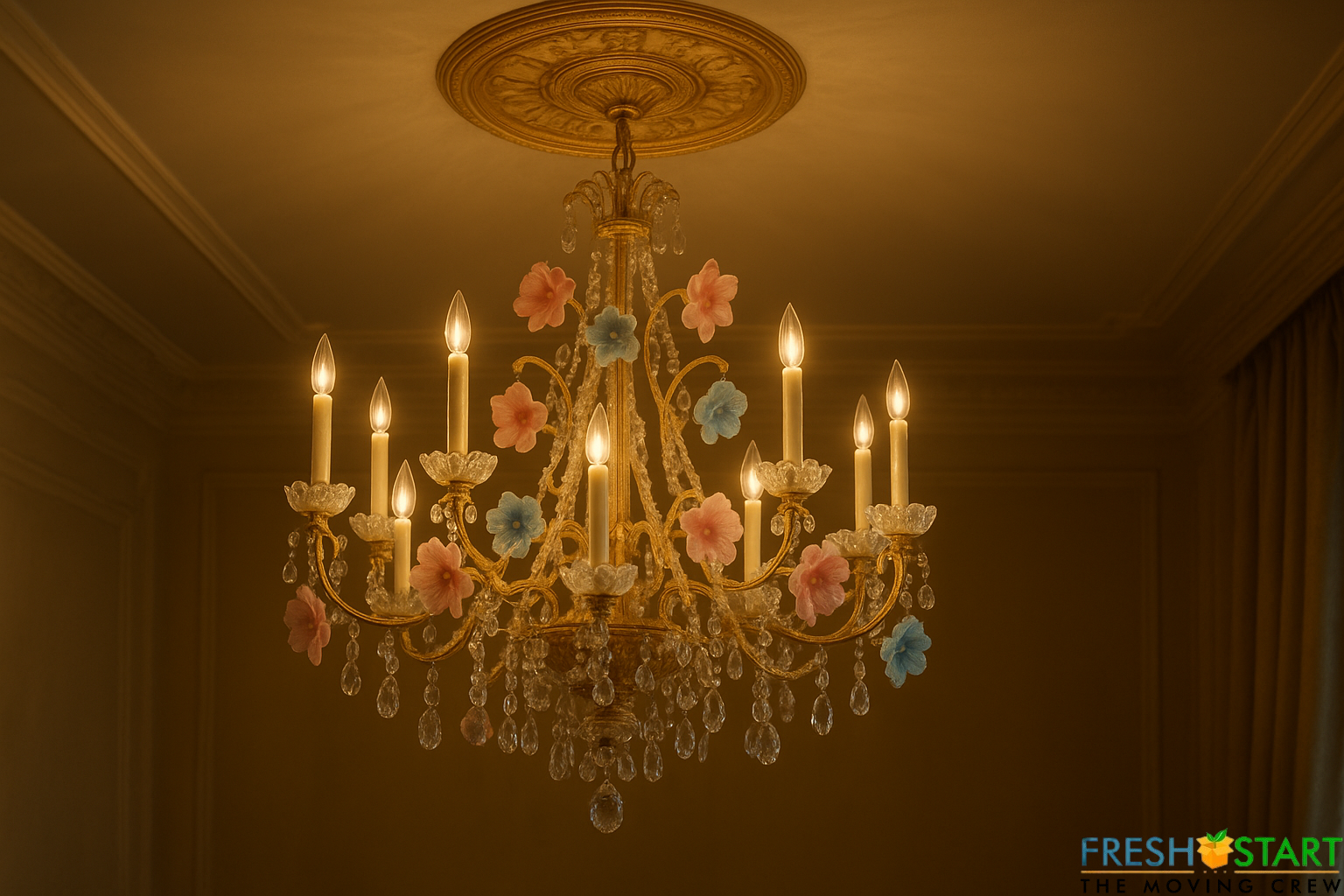 Douglas MA Chandeliers Movers