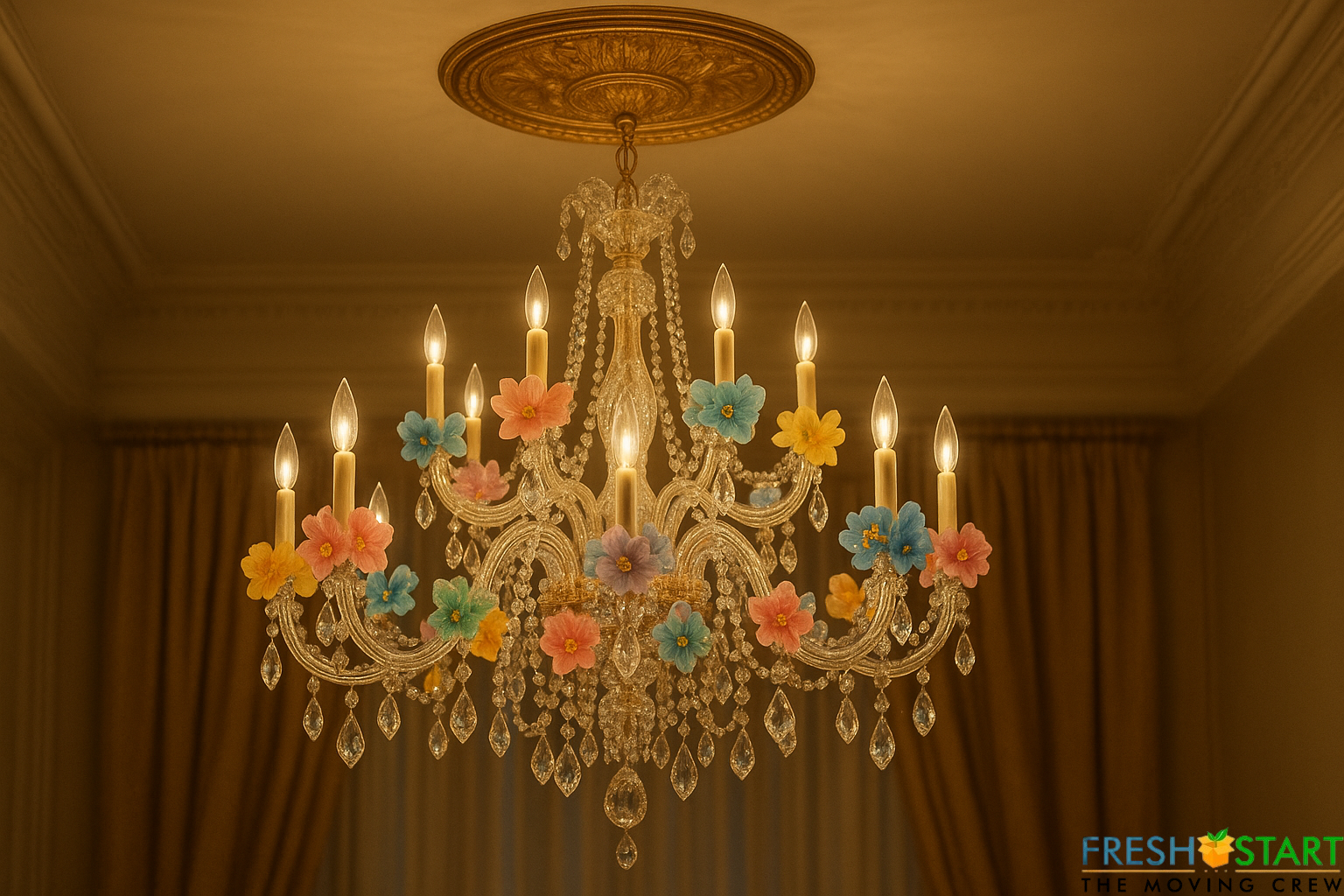 Petersham MA Chandeliers Movers