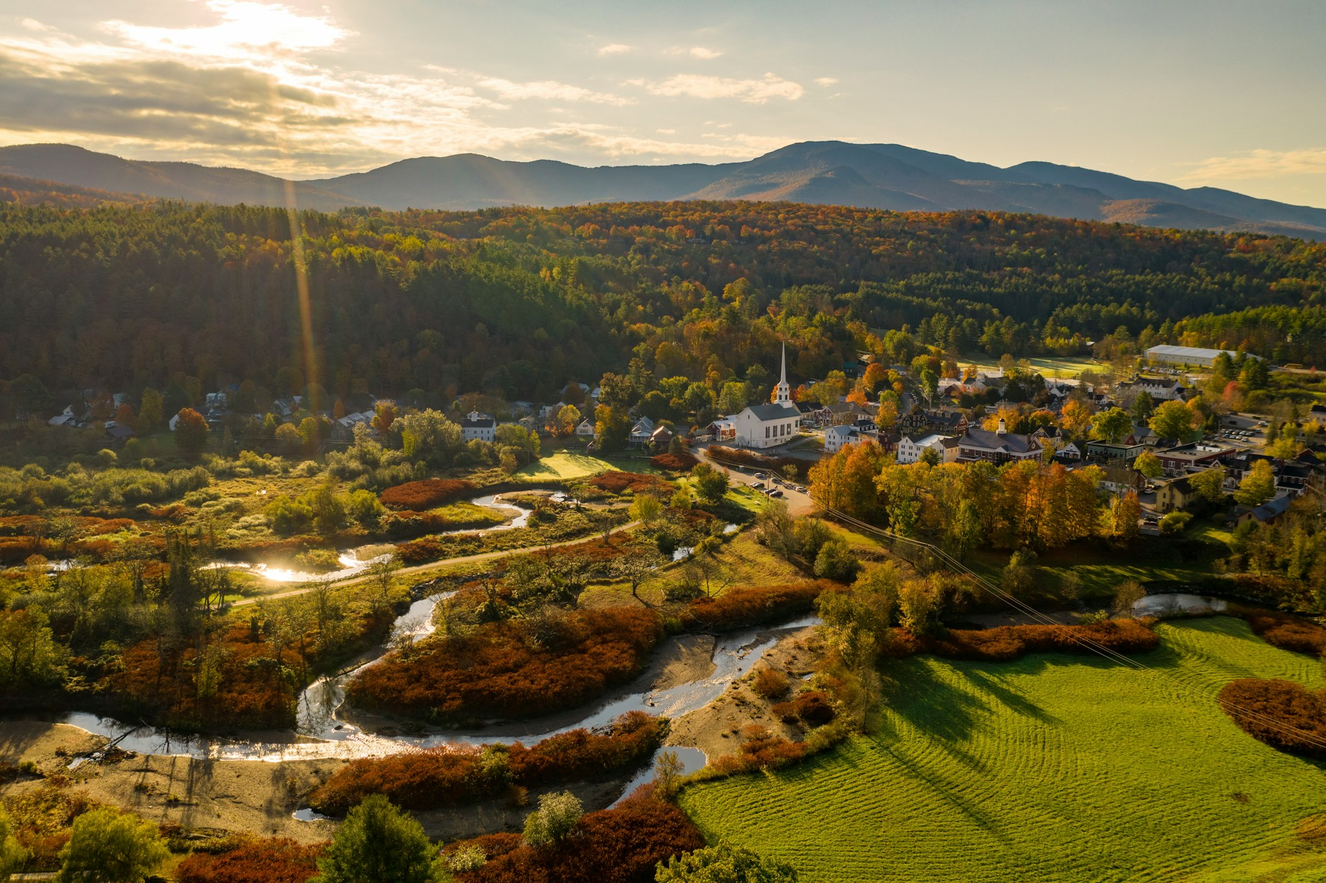 Vermont Slower pace and small-town feel