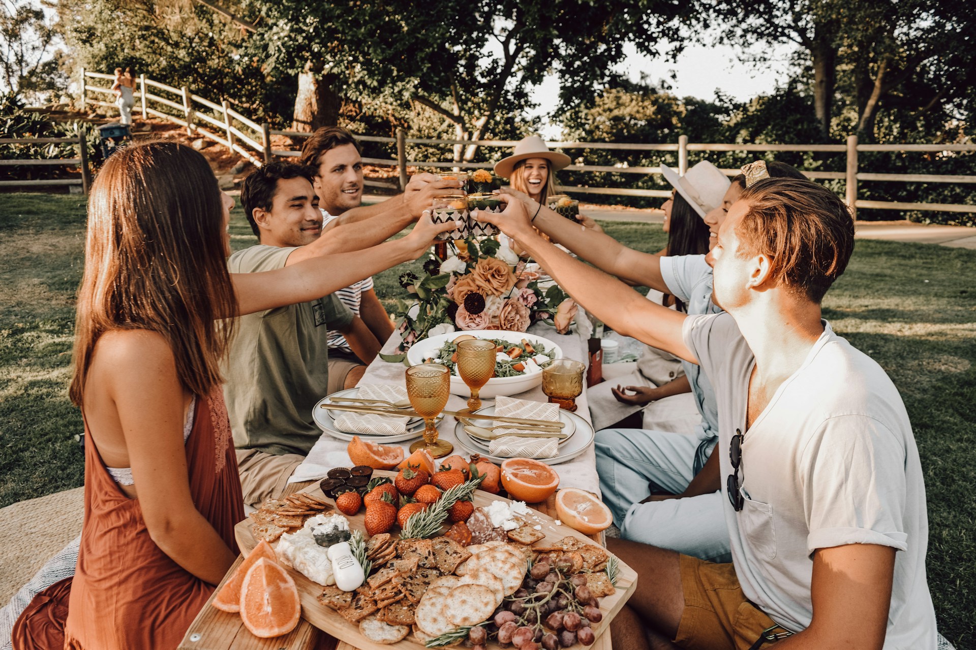 Bountiful hub for visiting friends and family